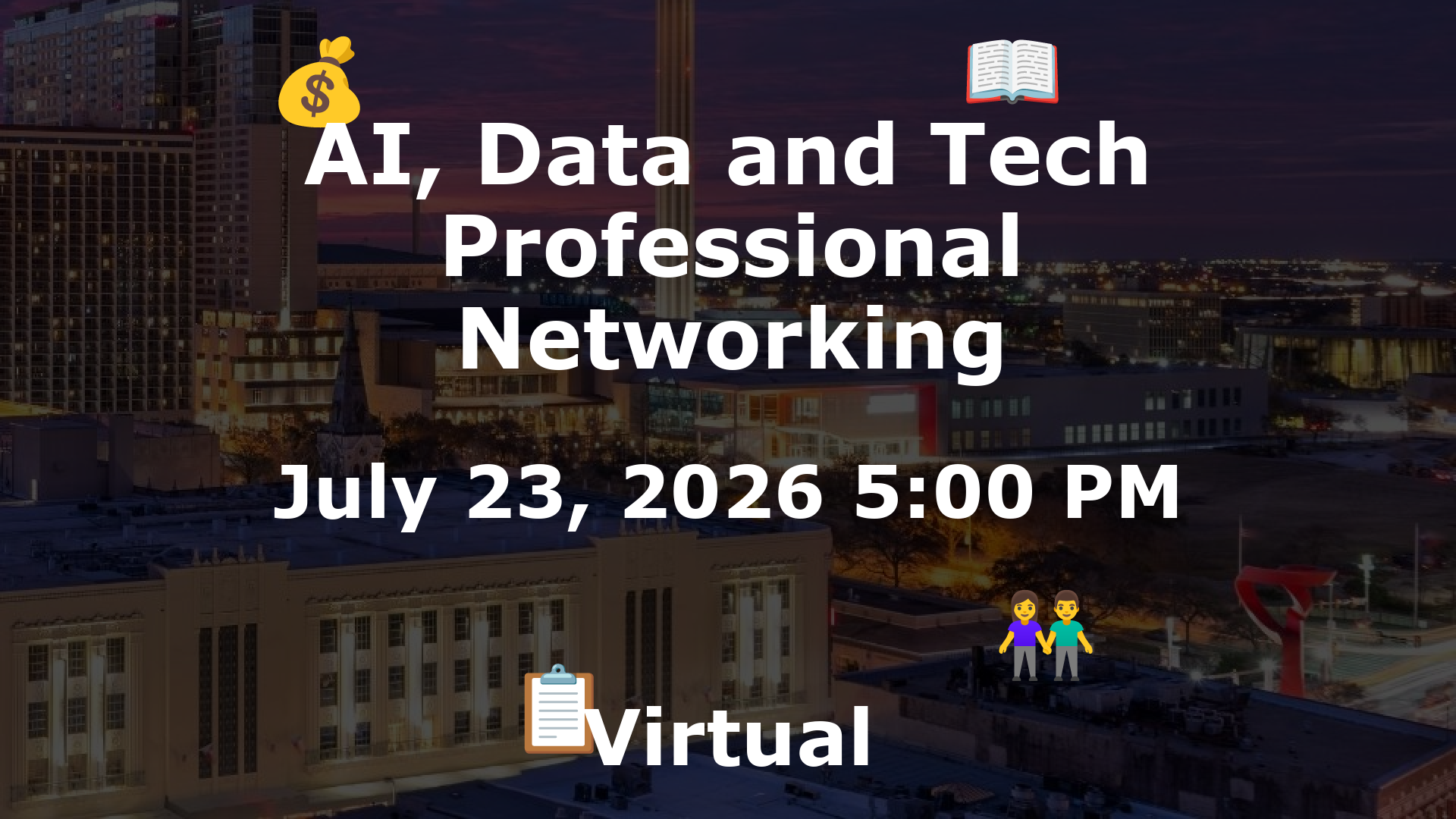 AI, Data and Tech Professional Networking event image